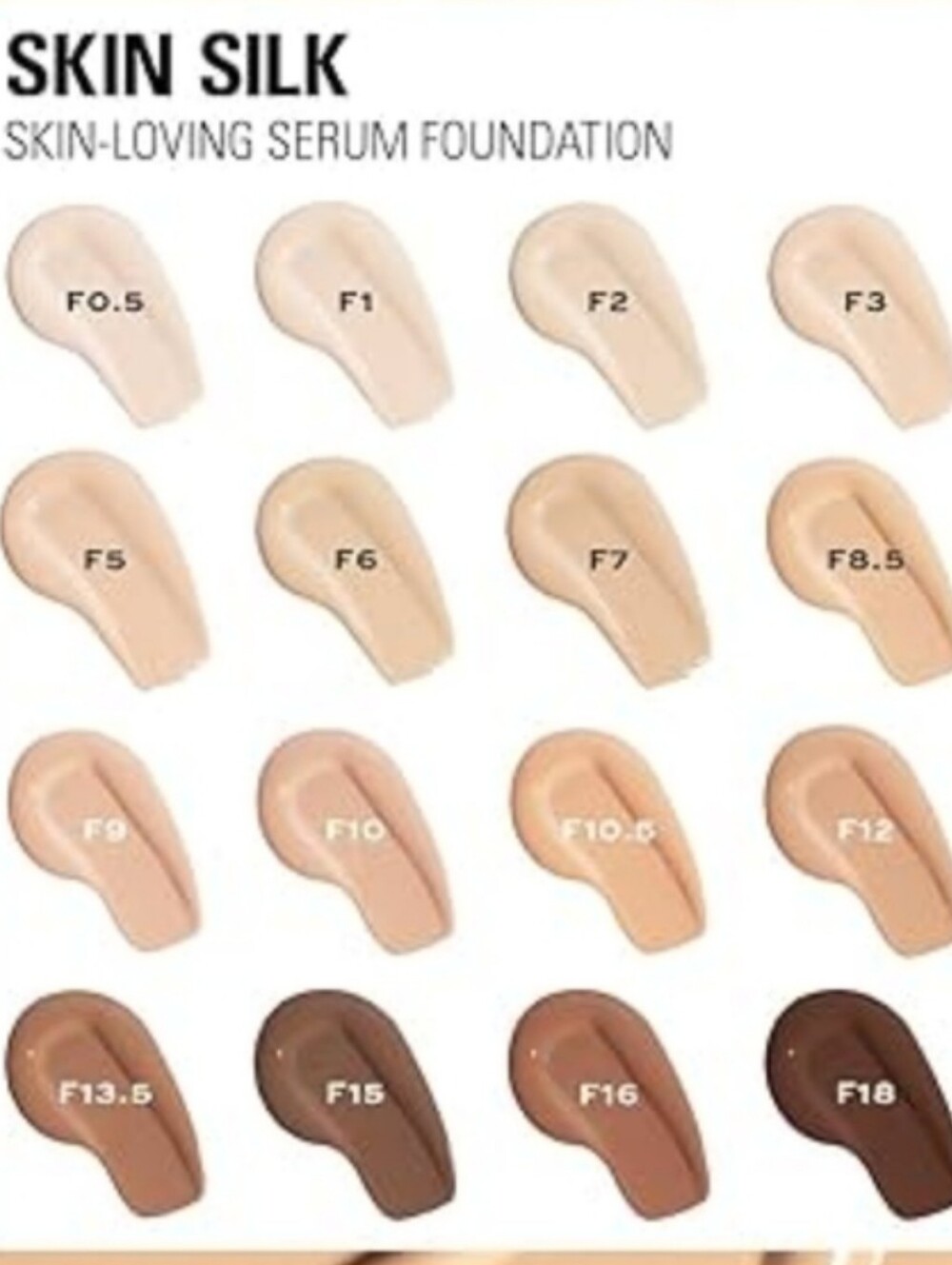NEW REVOLUTION SKIN SILK SERUM FOUNDATION-Sealed package